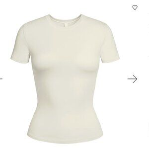 SKIMS Cotton Jersey T Shirt Color Bone